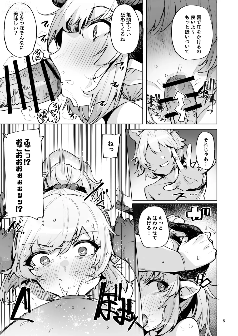 Page 6 of doujinshi Ochita Himegimi summer