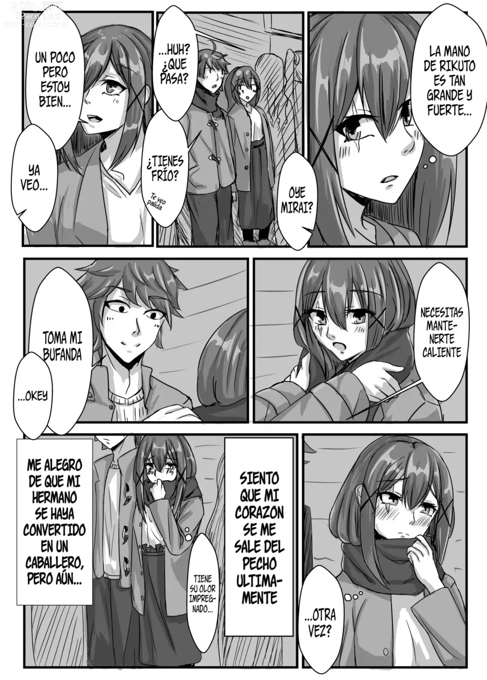 Page 15 of doujinshi Una historia de hermanos: diez años menor a ocho años mayor