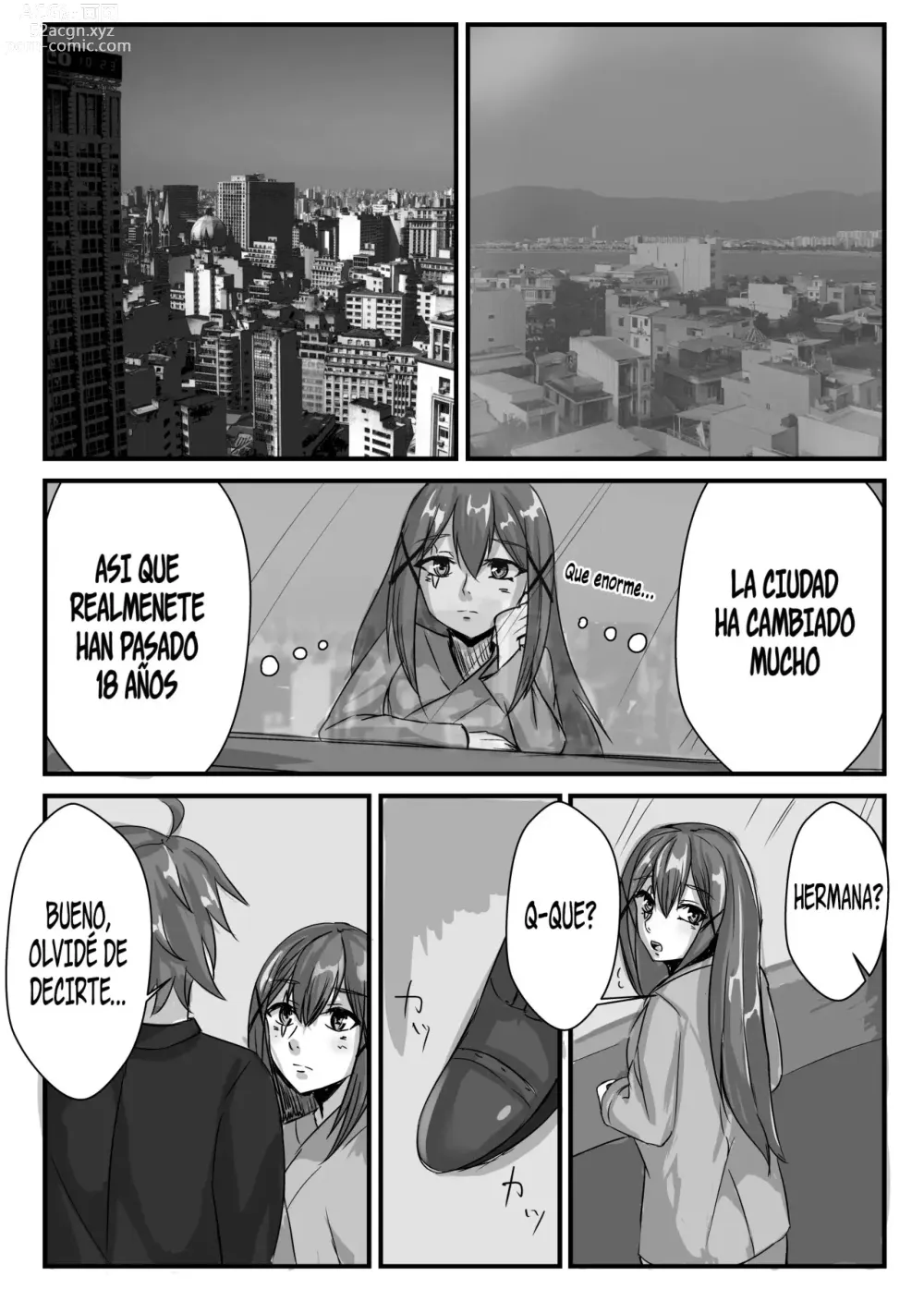 Page 10 of doujinshi Una historia de hermanos: diez años menor a ocho años mayor