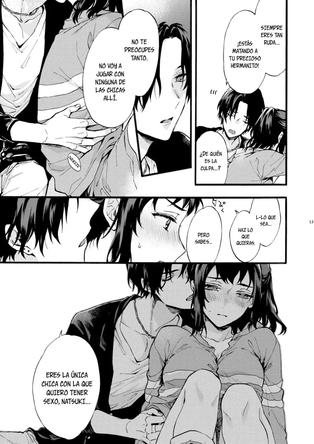 Page 12 of doujinshi Este chico no es my novio!! ~La situacion de los hermanos~ Shinomura