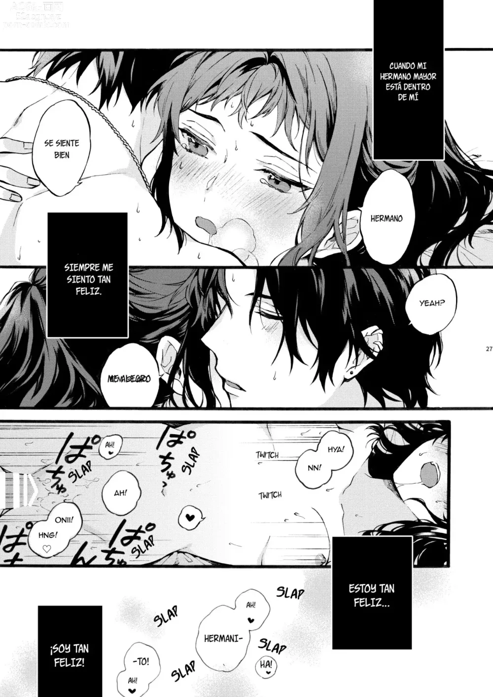 Page 26 of doujinshi Este chico no es my novio!! ~La situacion de los hermanos~ Shinomura