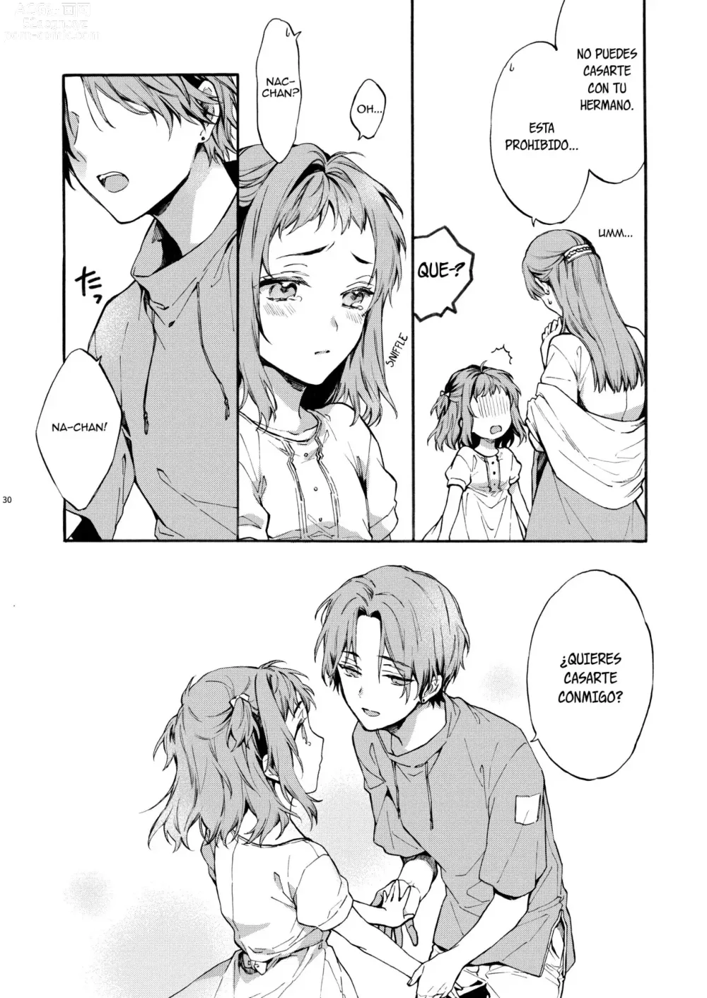 Page 29 of doujinshi Este chico no es my novio!! ~La situacion de los hermanos~ Shinomura