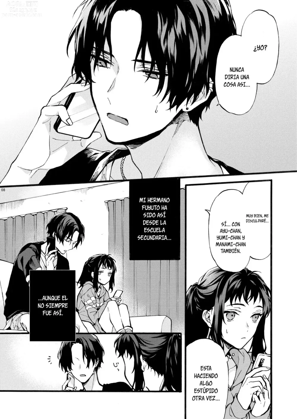 Page 7 of doujinshi Este chico no es my novio!! ~La situacion de los hermanos~ Shinomura