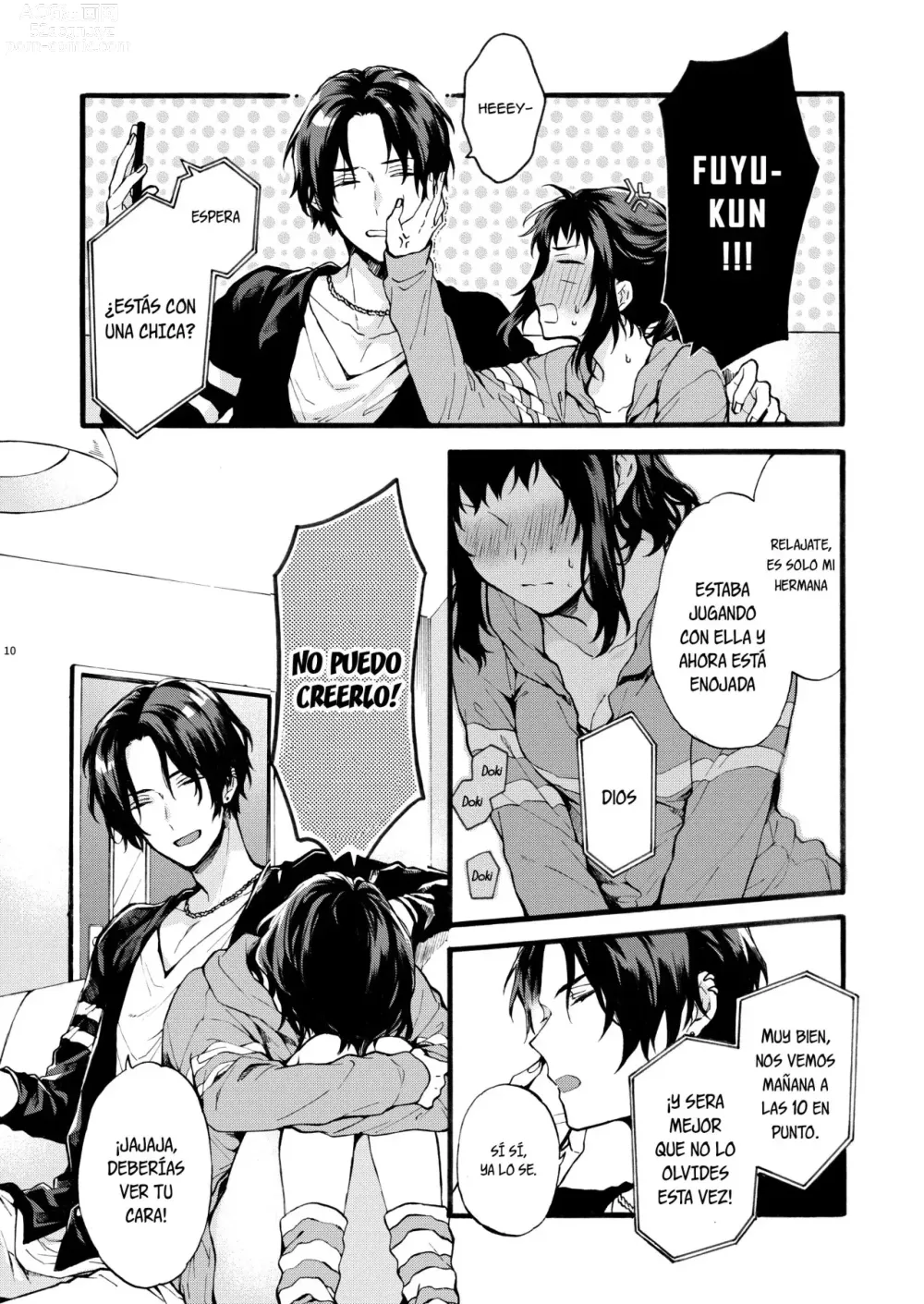 Page 9 of doujinshi Este chico no es my novio!! ~La situacion de los hermanos~ Shinomura