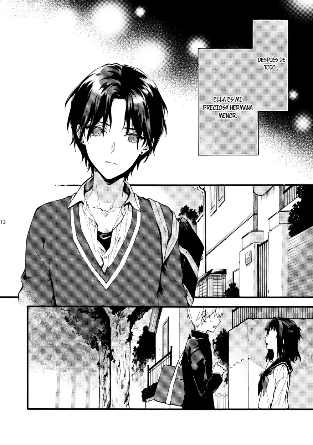 Page 11 of doujinshi Este chico no es my novio!! ~La situacion en la secundaria de los hermanos~ Shinomura