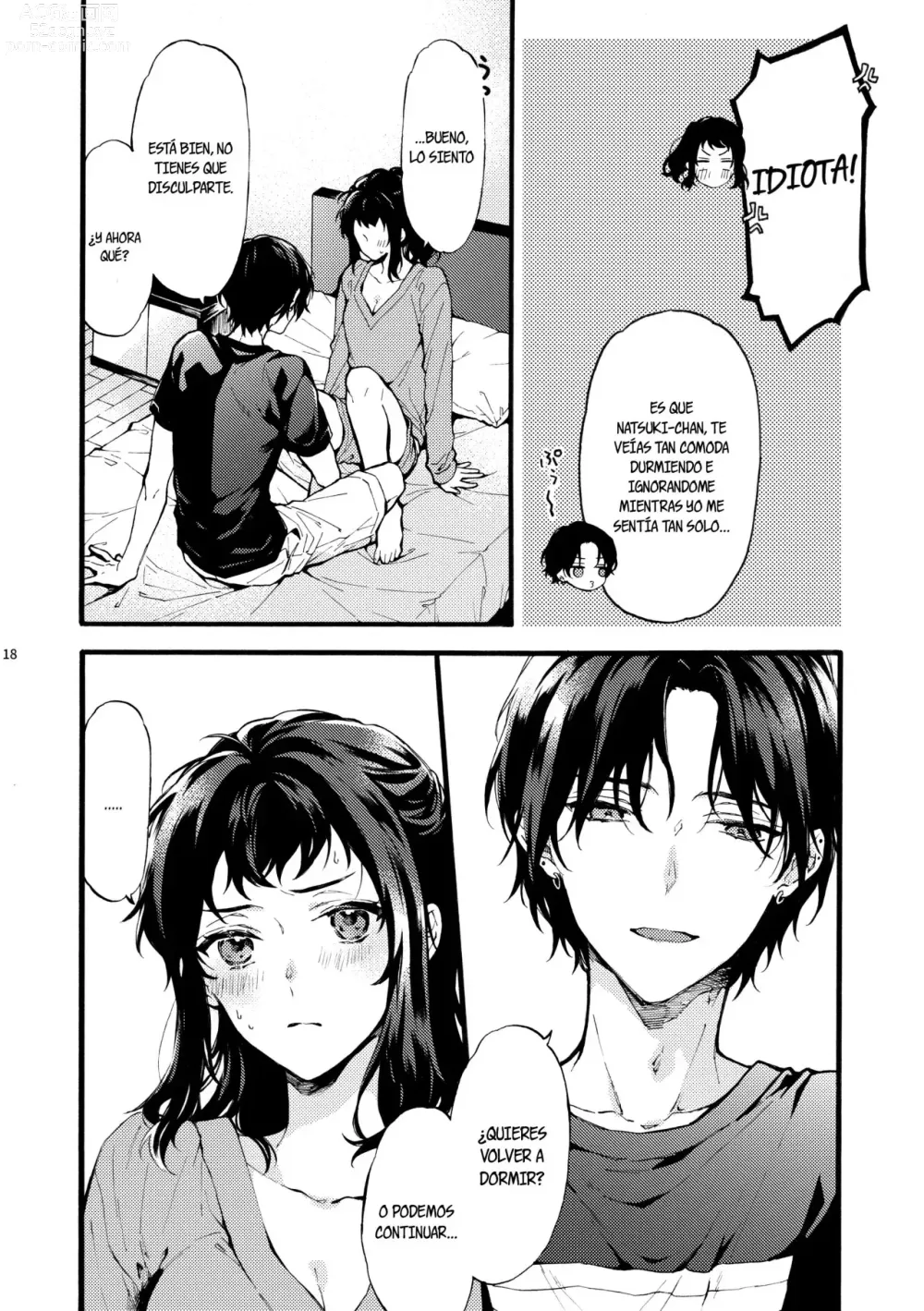 Page 17 of doujinshi Este chico no es my novio!! ~La situacion en la secundaria de los hermanos~ Shinomura