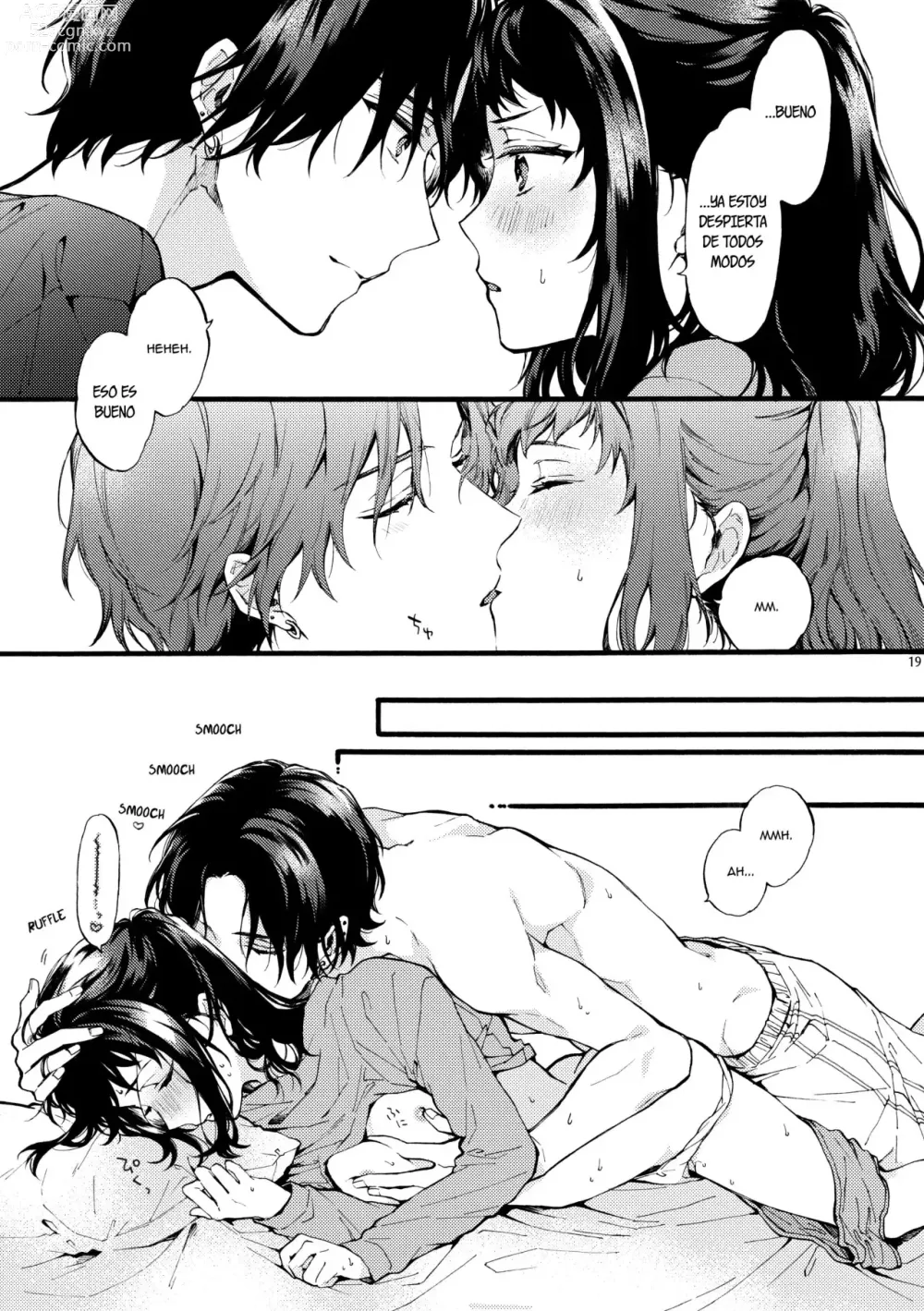 Page 18 of doujinshi Este chico no es my novio!! ~La situacion en la secundaria de los hermanos~ Shinomura