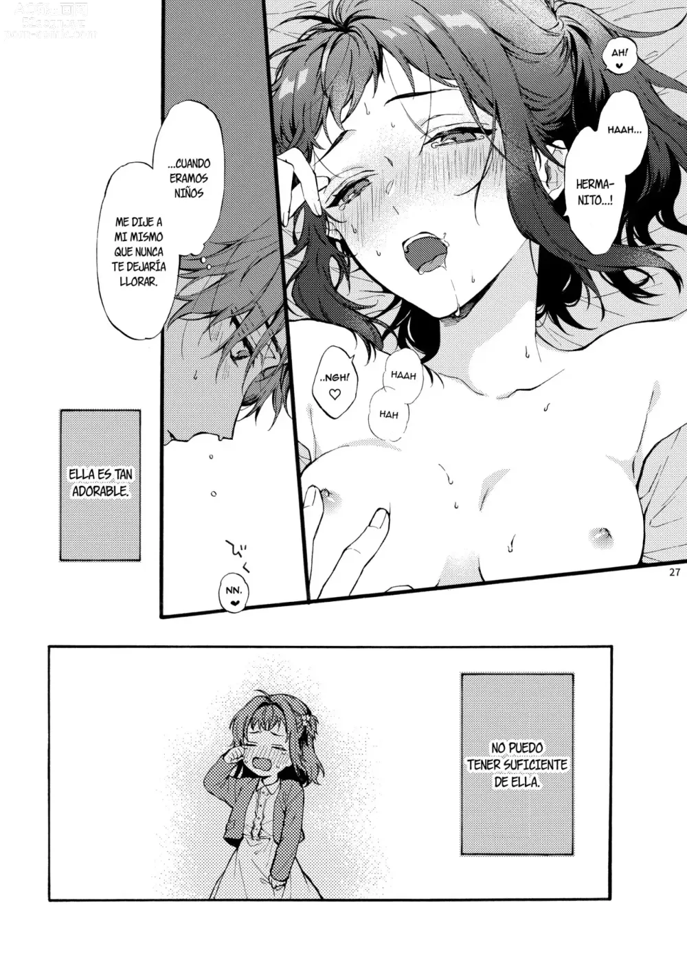 Page 26 of doujinshi Este chico no es my novio!! ~La situacion en la secundaria de los hermanos~ Shinomura