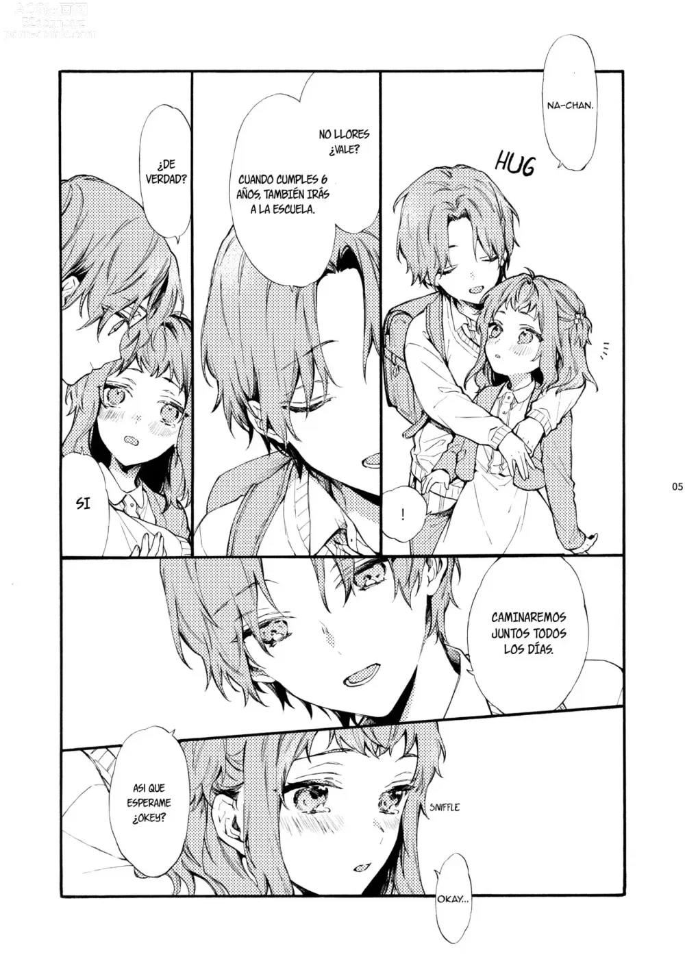 Page 4 of doujinshi Este chico no es my novio!! ~La situacion en la secundaria de los hermanos~ Shinomura