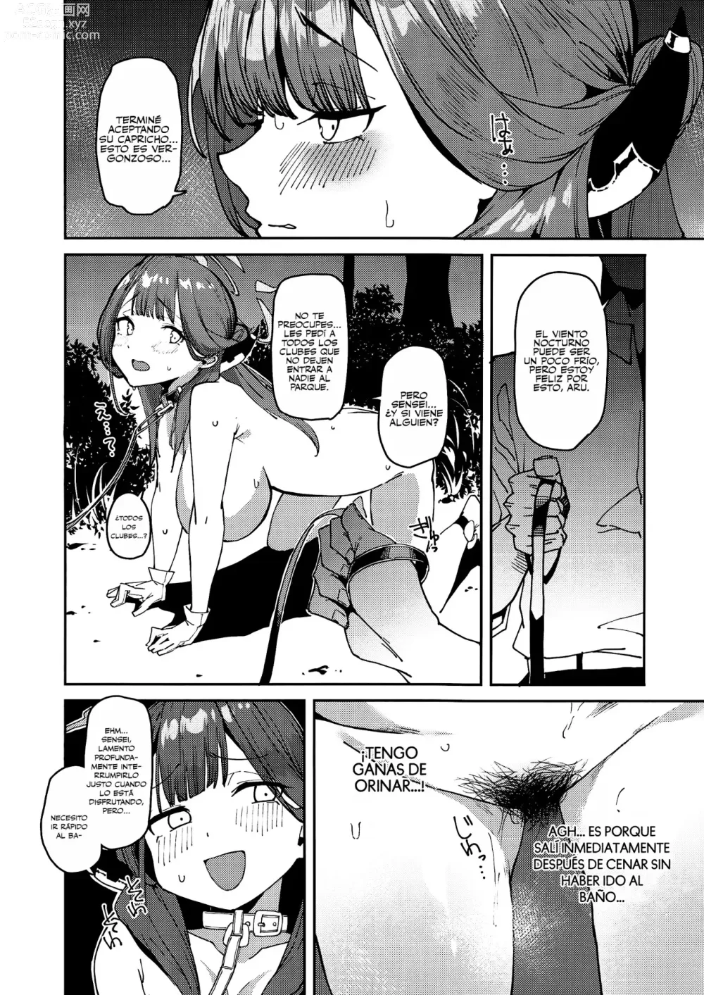 Page 9 of doujinshi Aru-chan Shachou Aigan Doubutsu ni Naru