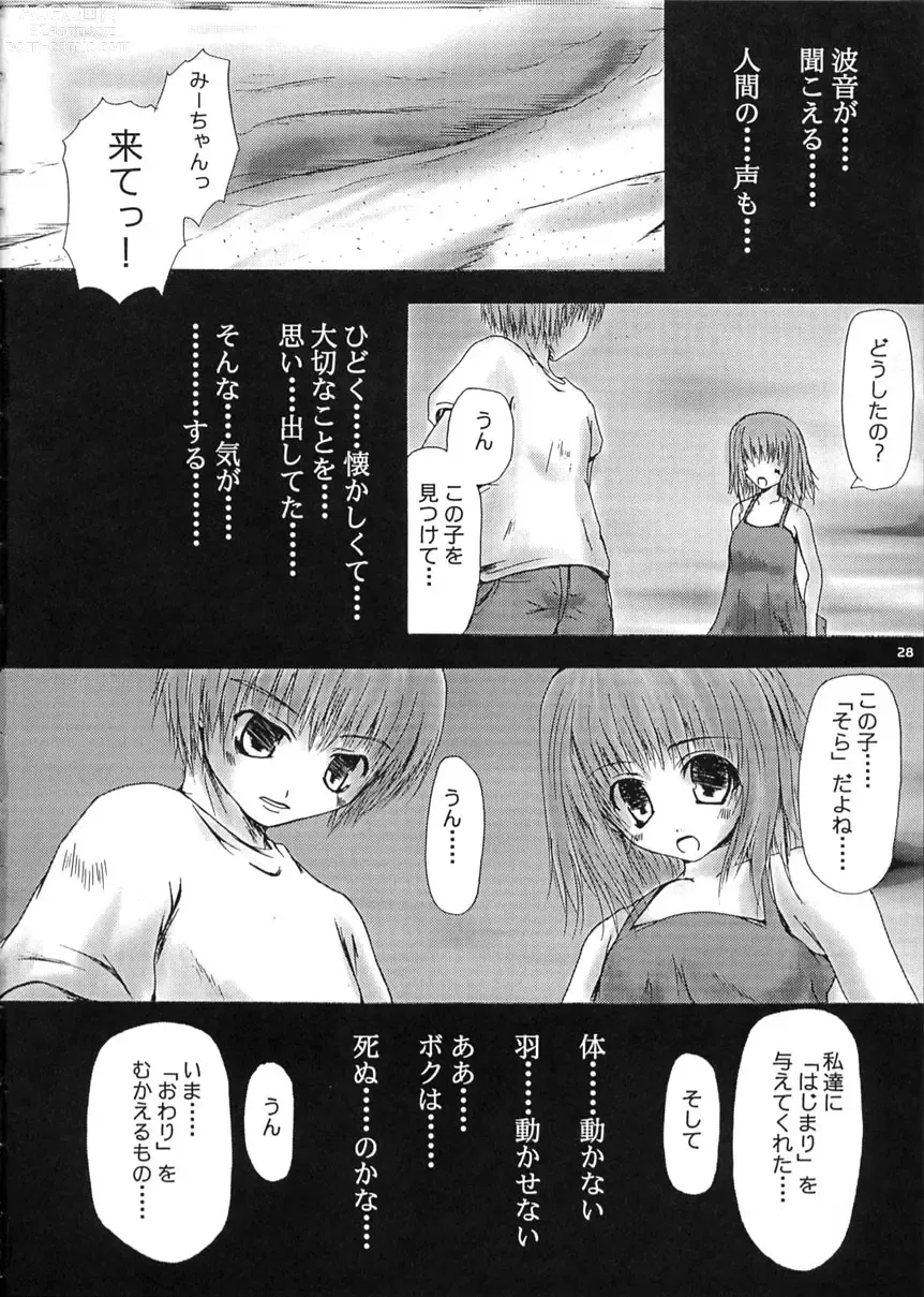 Page 27 of doujinshi SUMMER PLANET -Meeting On This Planet-