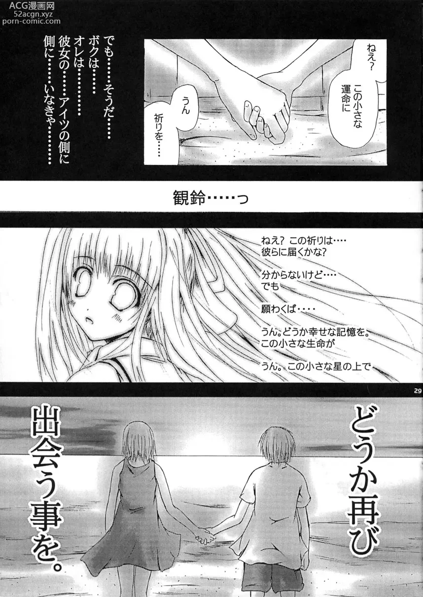 Page 28 of doujinshi SUMMER PLANET -Meeting On This Planet-