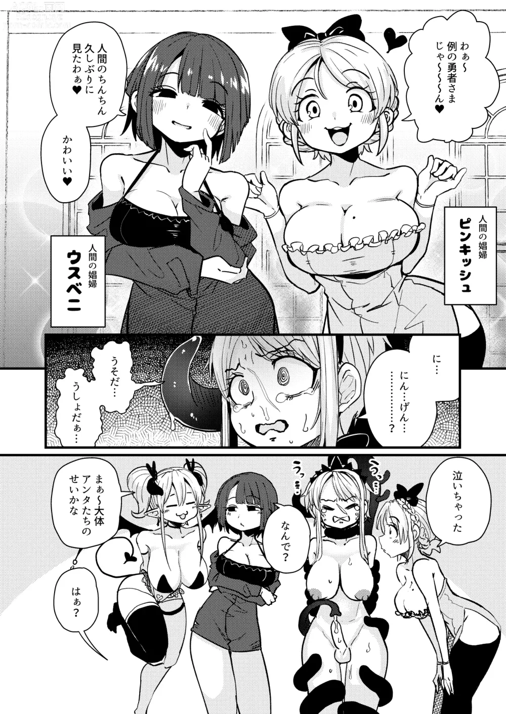 Page 9 of doujinshi 207-banme no Yuusha to Succubus Shoukan