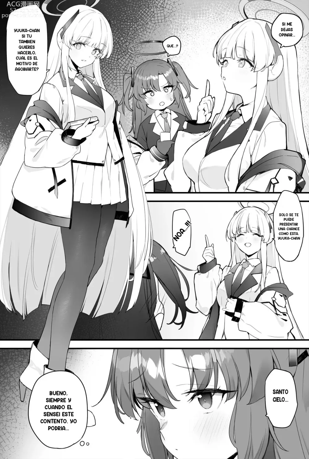 Page 3 of doujinshi Un libro sobre coquetear con Yuuka-chan