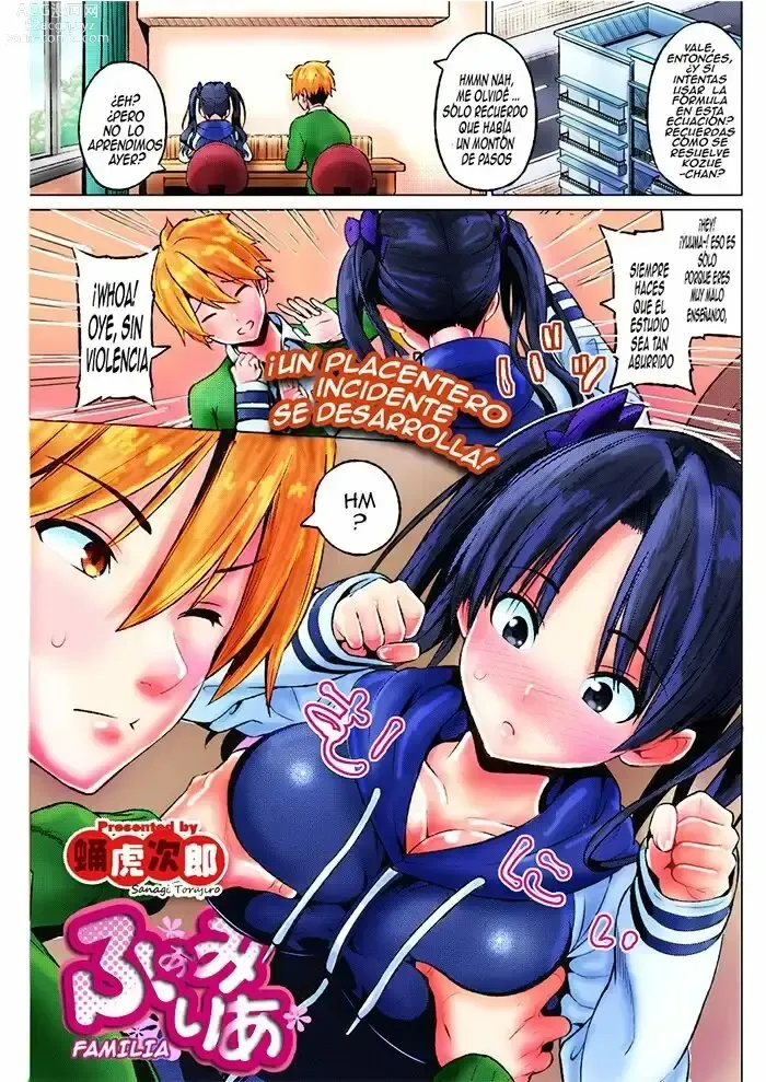 Page 1 of manga Familia