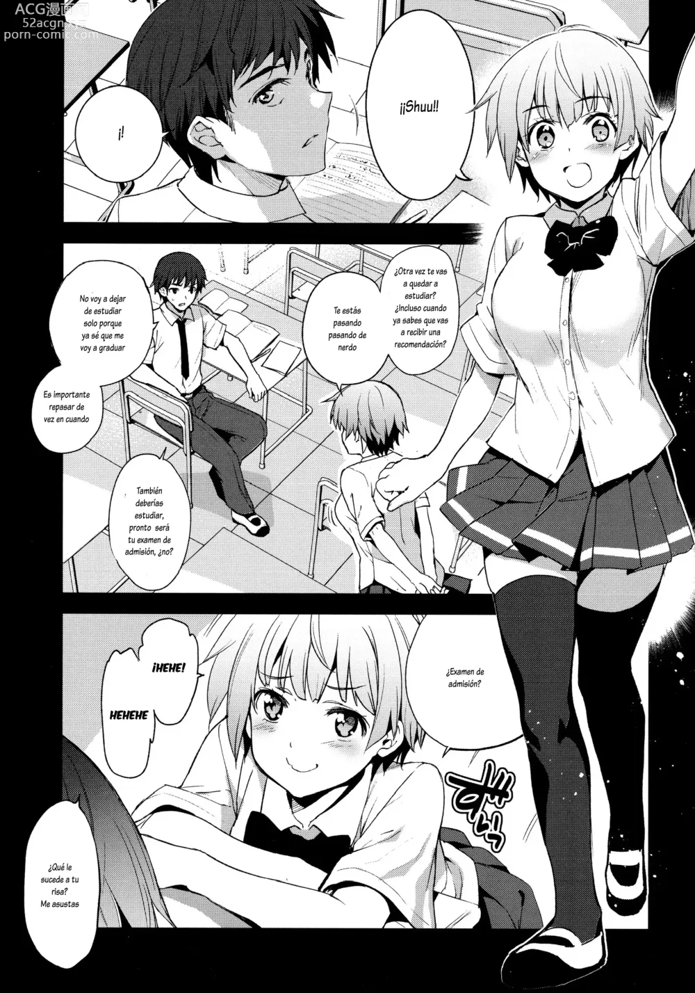 Page 2 of doujinshi Tokutaisei Shiken - Baka Dakedo Aitsu to Issho no Gakkou Ikitai Kara Tokui Bunya de Ganbatta.