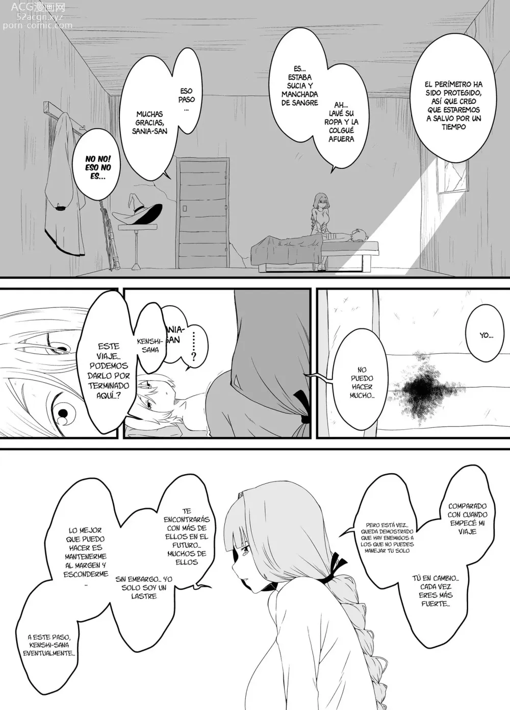 Page 5 of doujinshi Kaifuku Mahou o Kimete Kozukuri Shimakutta Kekka Sekai o Sukueru Kurai Tsuyoku Natta Hanashi.