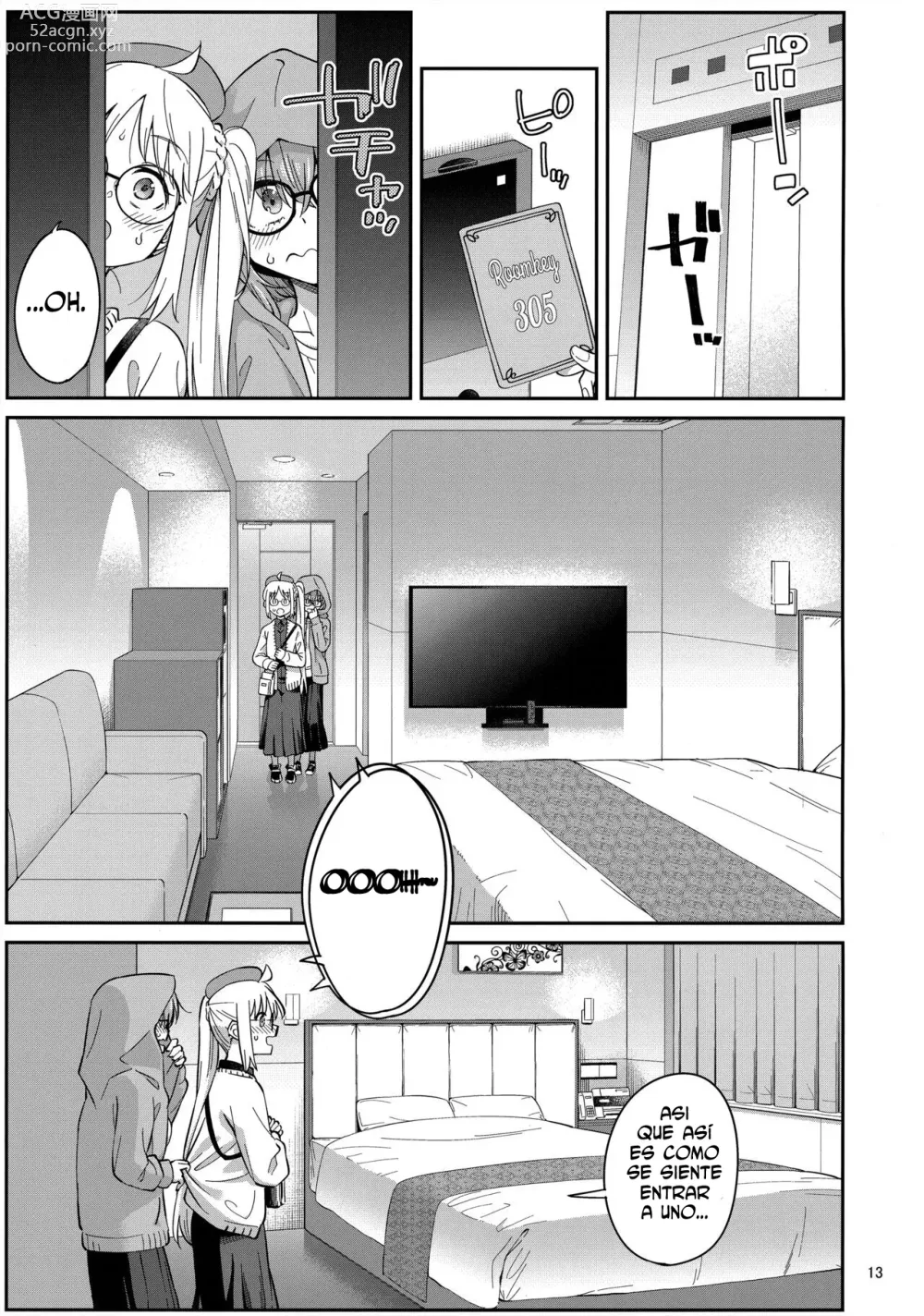 Page 12 of doujinshi Derritiendo tu corazón con cariño