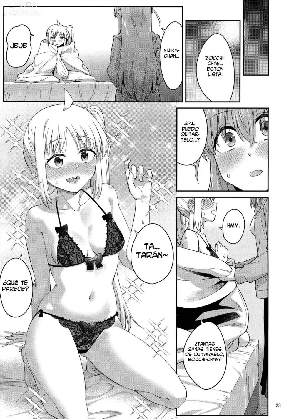 Page 22 of doujinshi Derritiendo tu corazón con cariño