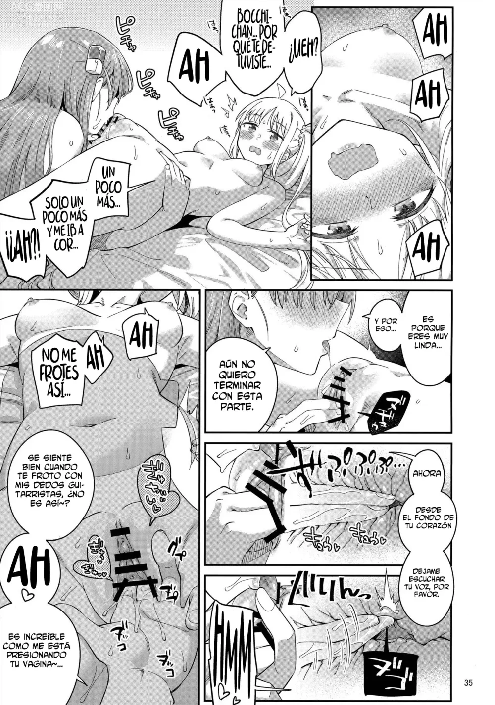 Page 34 of doujinshi Derritiendo tu corazón con cariño