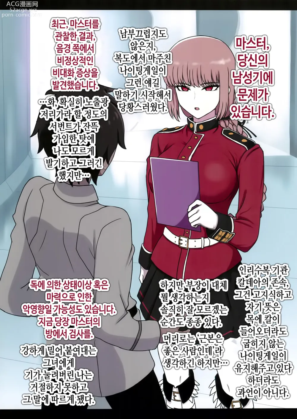 Page 2 of doujinshi 나이팅게일 착정일지