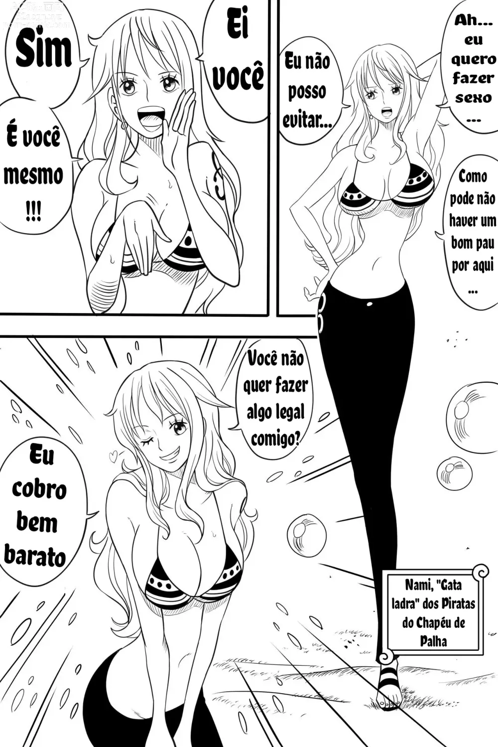 Page 3 of doujinshi O Cotidiano de uma mulher pirata