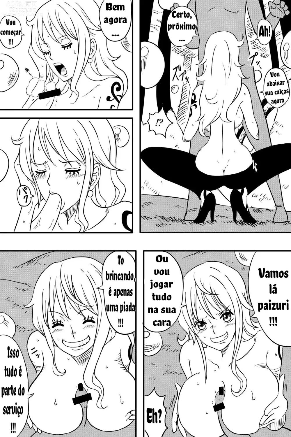 Page 10 of doujinshi O Cotidiano de uma mulher pirata