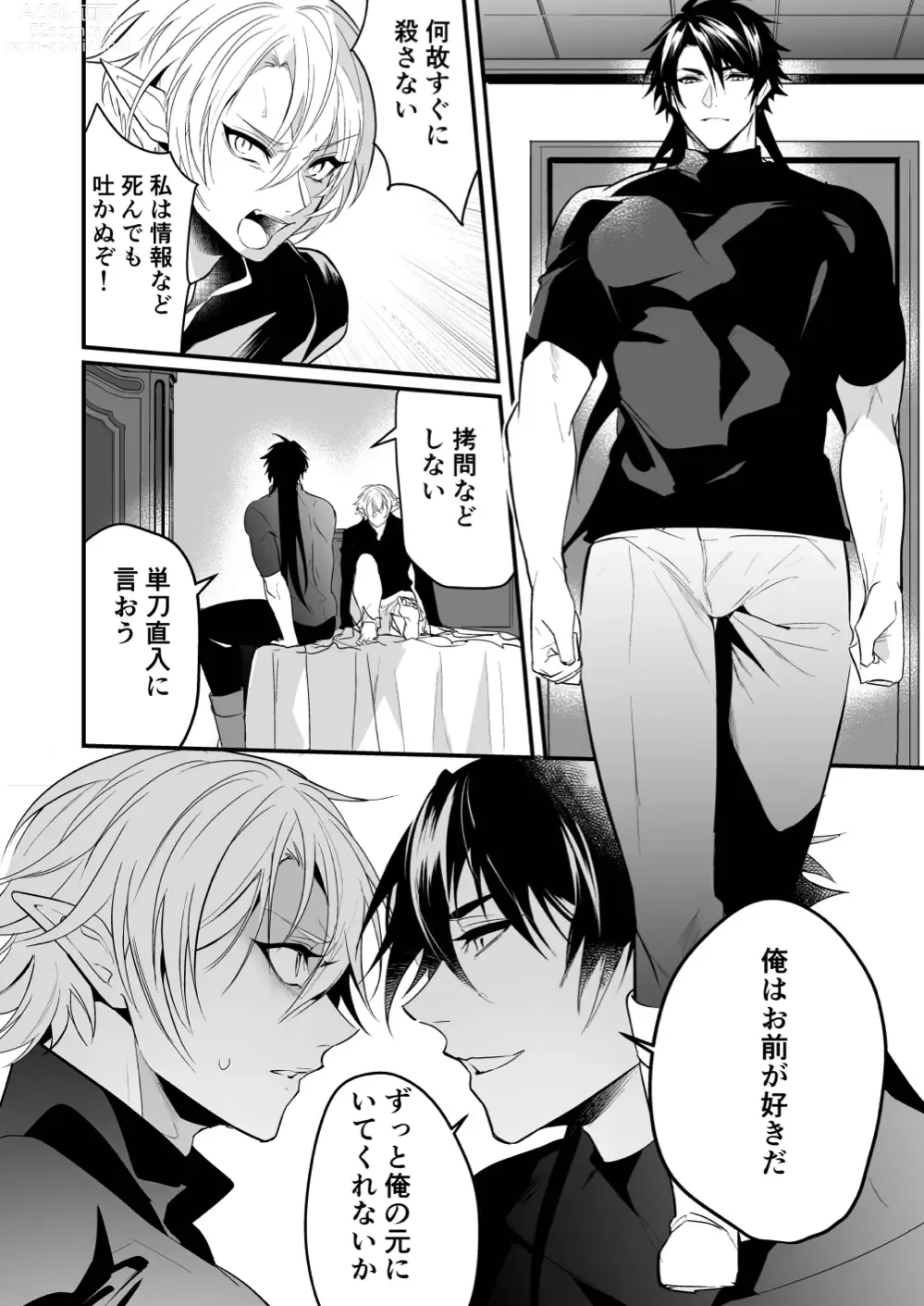 Page 20 of doujinshi Saiai no Fuku Danchou ga Uragirou to Shita node Wakarasete Mita