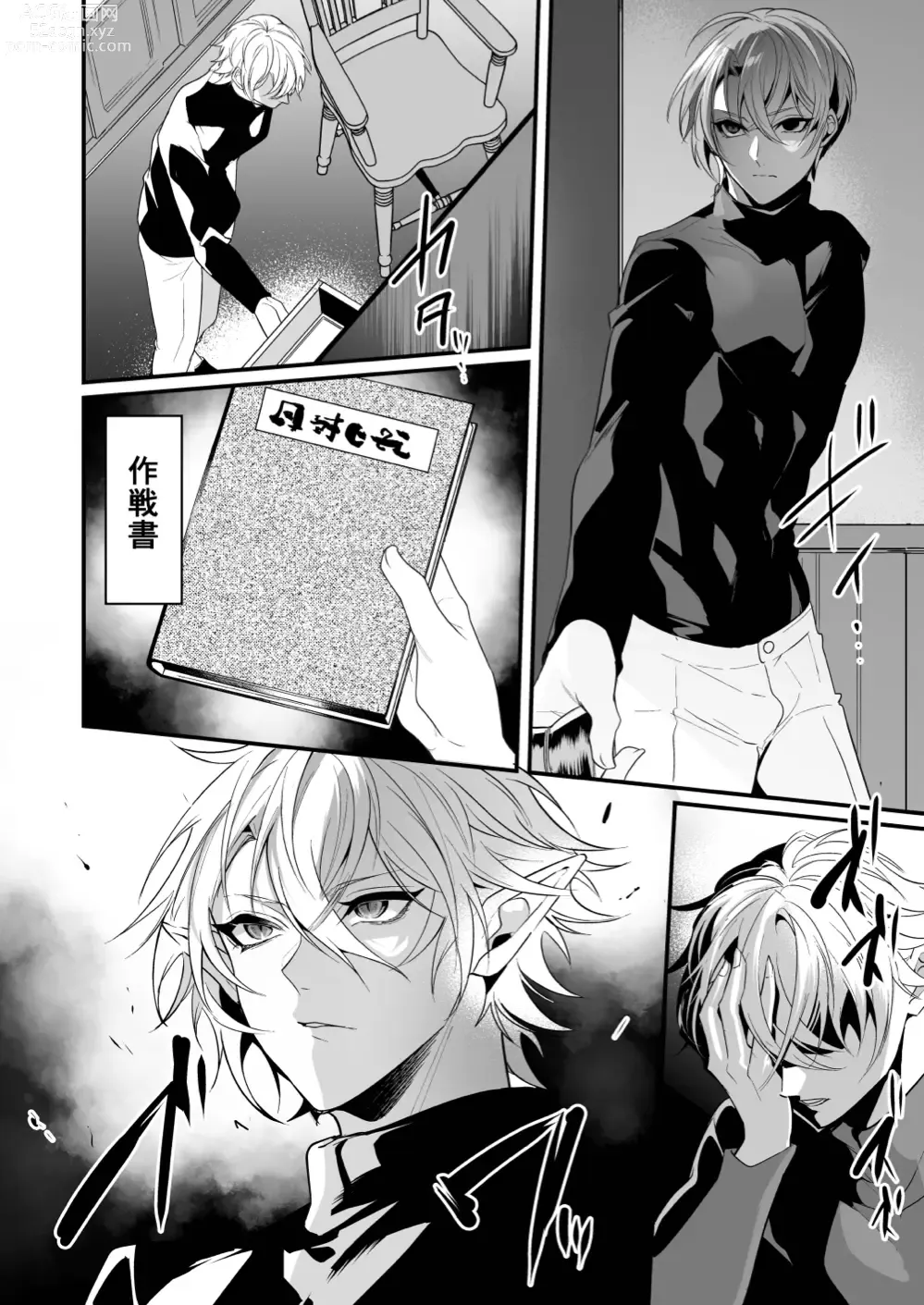 Page 10 of doujinshi Saiai no Fuku Danchou ga Uragirou to Shita node Wakarasete Mita