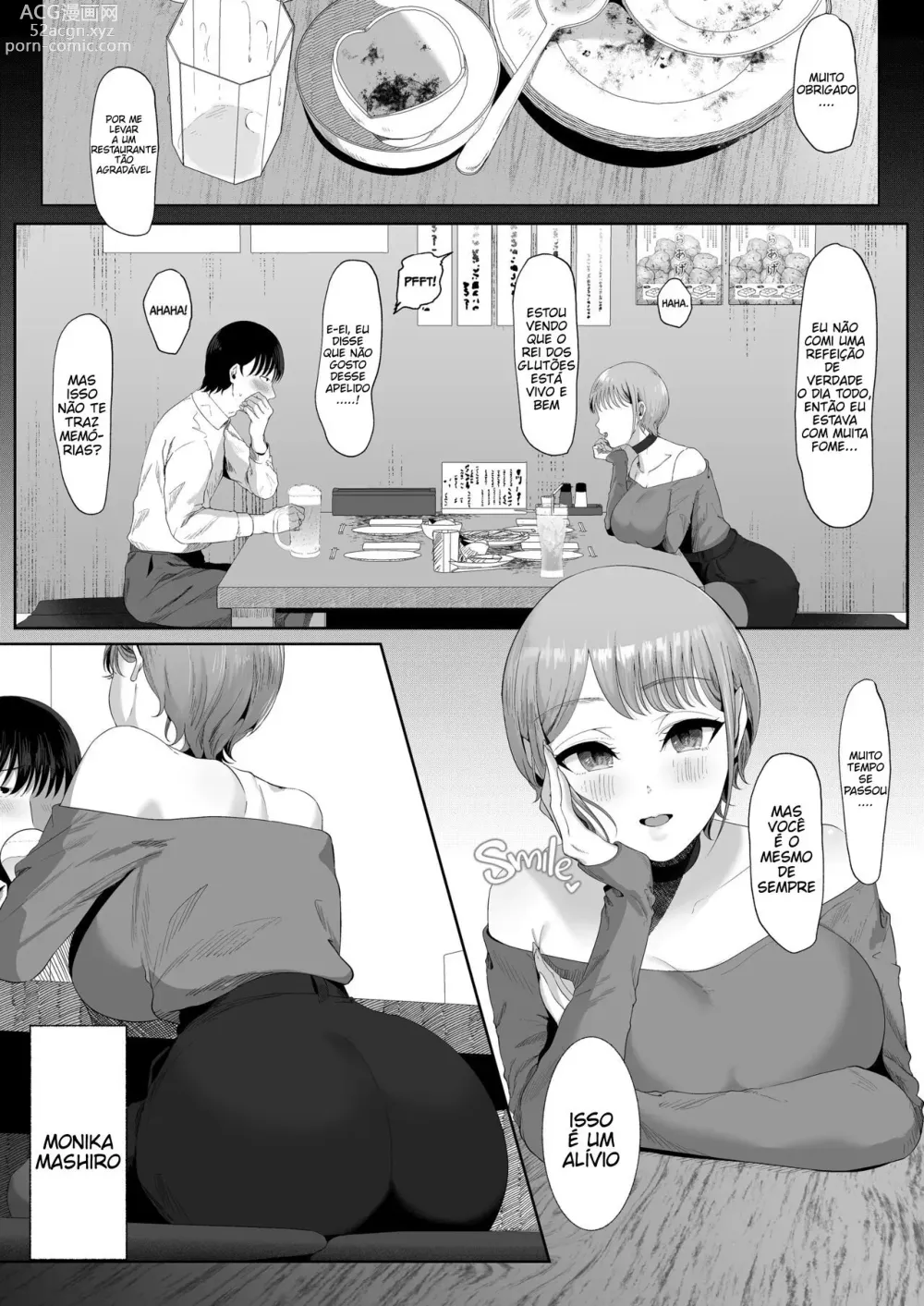 Page 14 of doujinshi Mashiro Monica ha kowaku ni shiboritoru