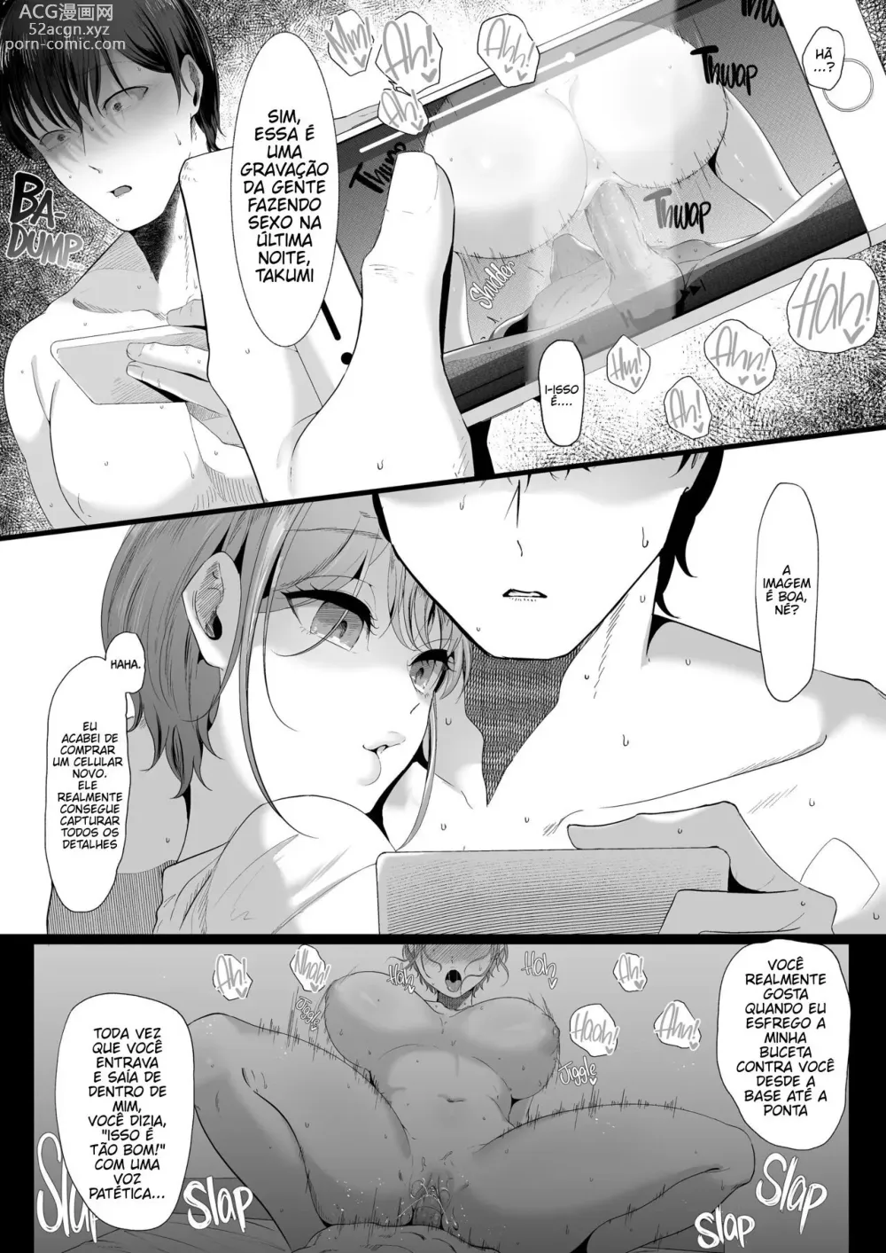 Page 21 of doujinshi Mashiro Monica ha kowaku ni shiboritoru