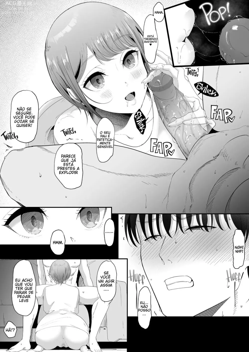 Page 28 of doujinshi Mashiro Monica ha kowaku ni shiboritoru