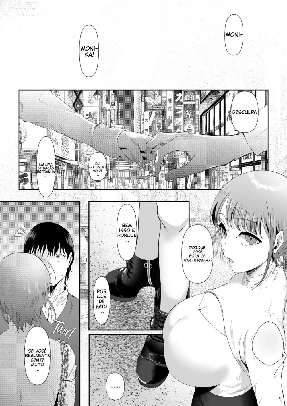 Page 53 of doujinshi Mashiro Monica ha kowaku ni shiboritoru