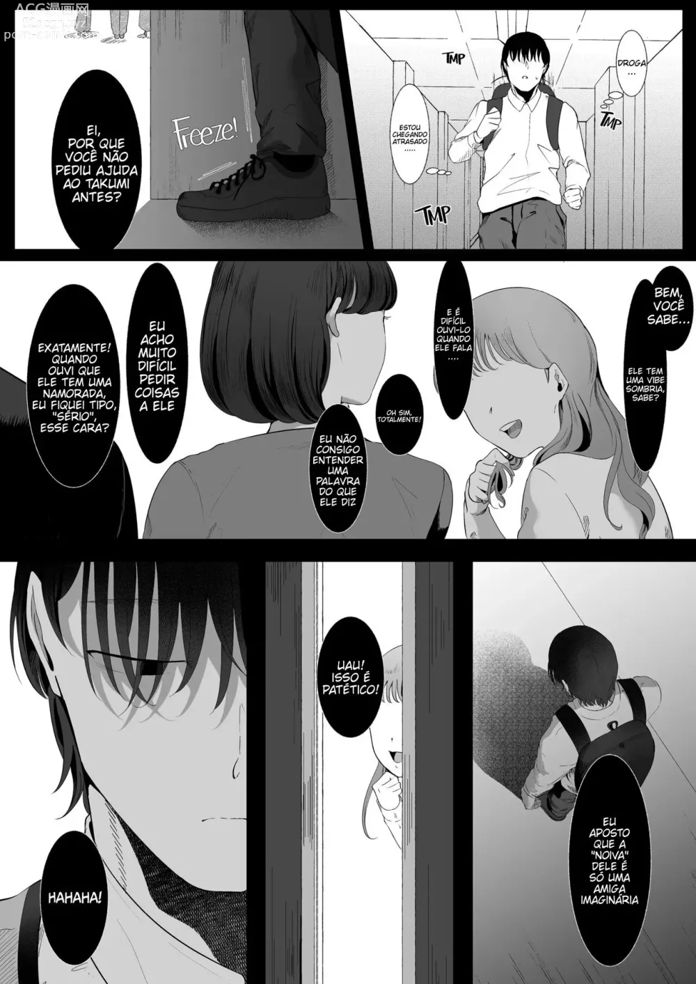 Page 7 of doujinshi Mashiro Monica ha kowaku ni shiboritoru