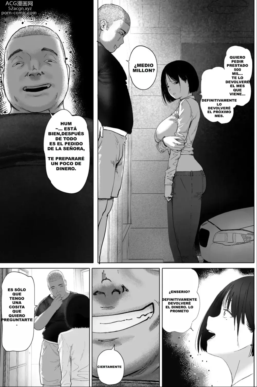 Page 10 of doujinshi Sakkin Zuke no Hitozuma -Kimura Mina to Kimodebu Oyaji no Ooya- 1