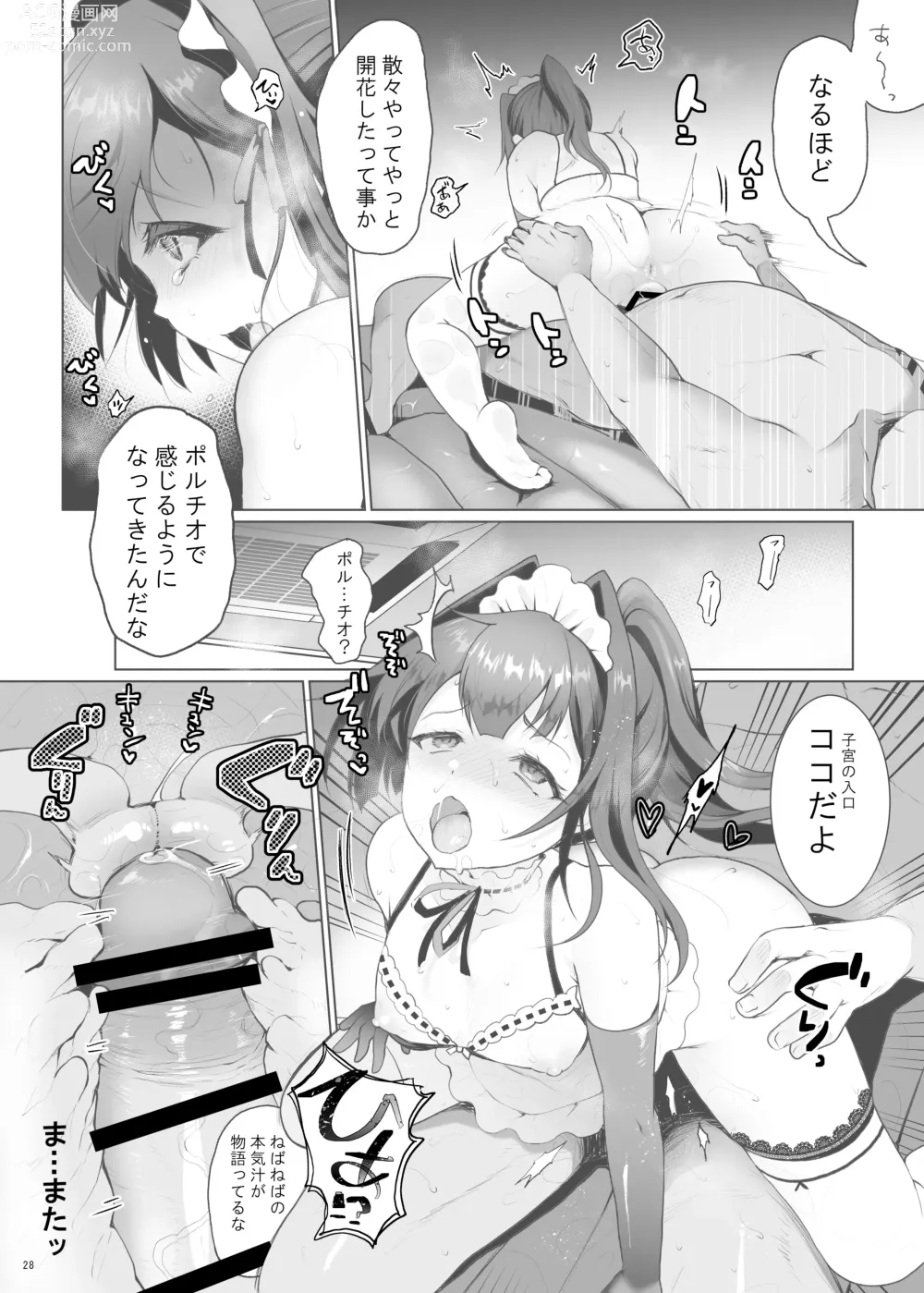 Page 28 of doujinshi Iinari Ojou-sama