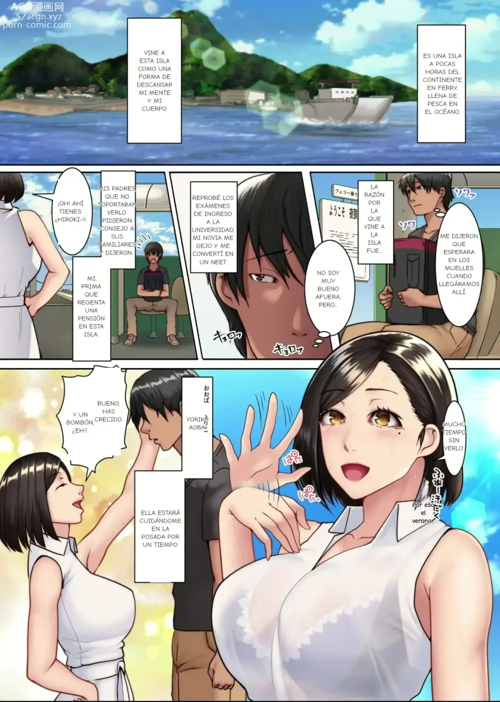 Page 3 of doujinshi Una Isla Donde Sólo Hay Esposas Frustradas