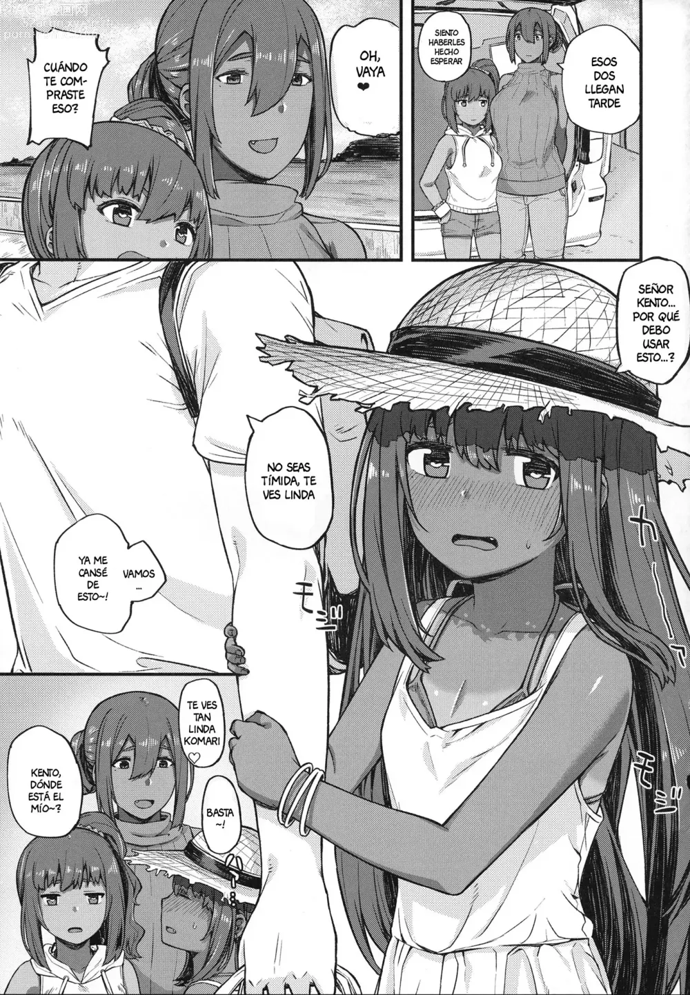 Page 28 of doujinshi Kasshoku Zanmai Natsuyasumi Hen