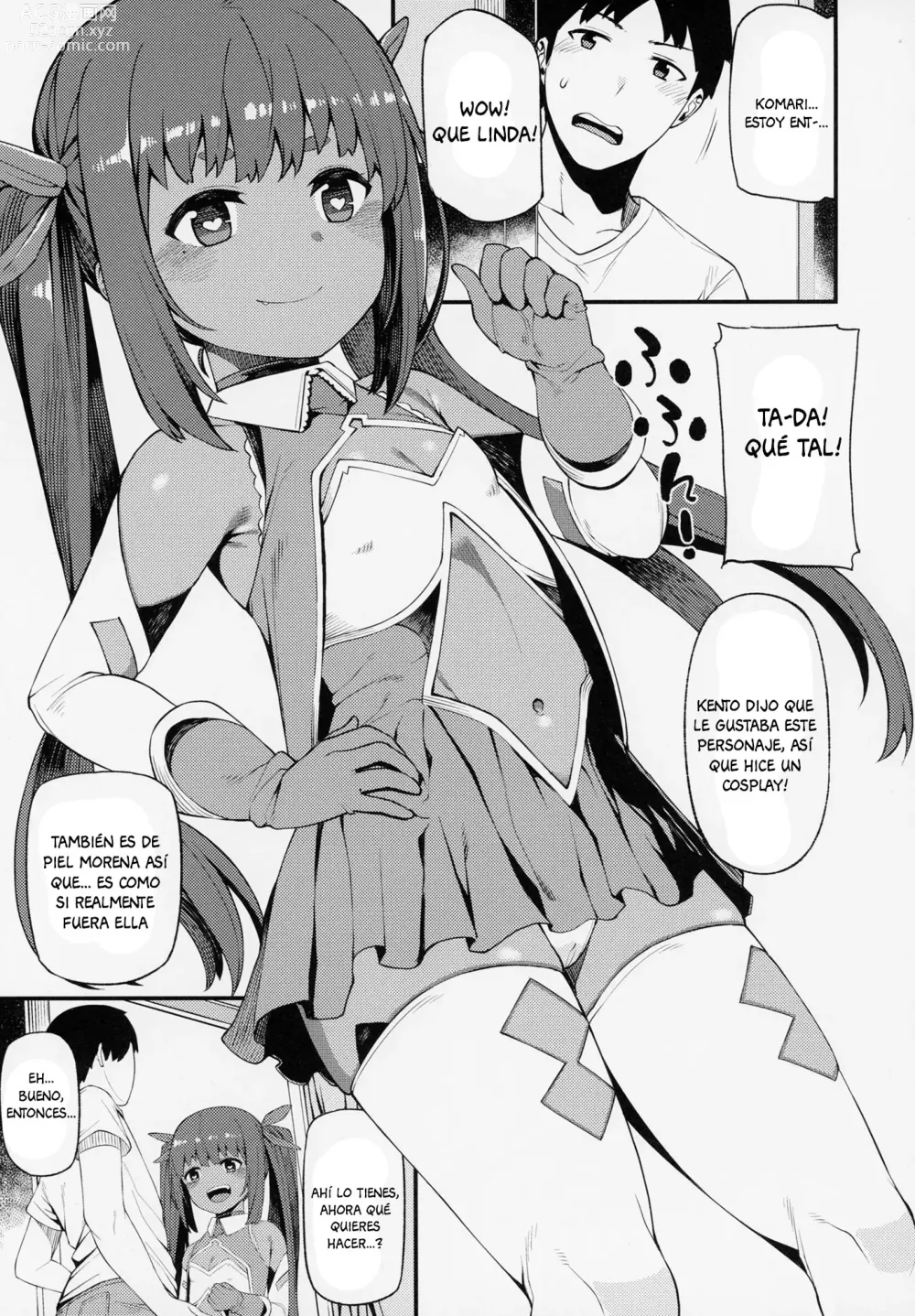 Page 8 of doujinshi Kasshoku Zanmai Fuyugasumi Hen