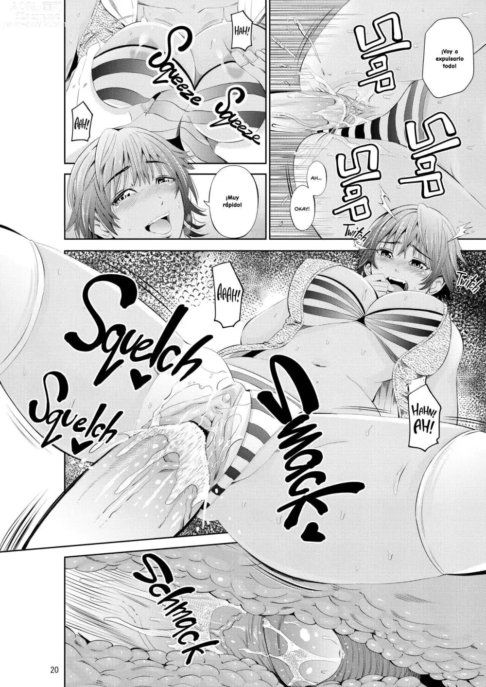 Page 21 of doujinshi My Summer Paradise: Fucking a Beach Girl Behind My Girlfriend's Back (decensored)