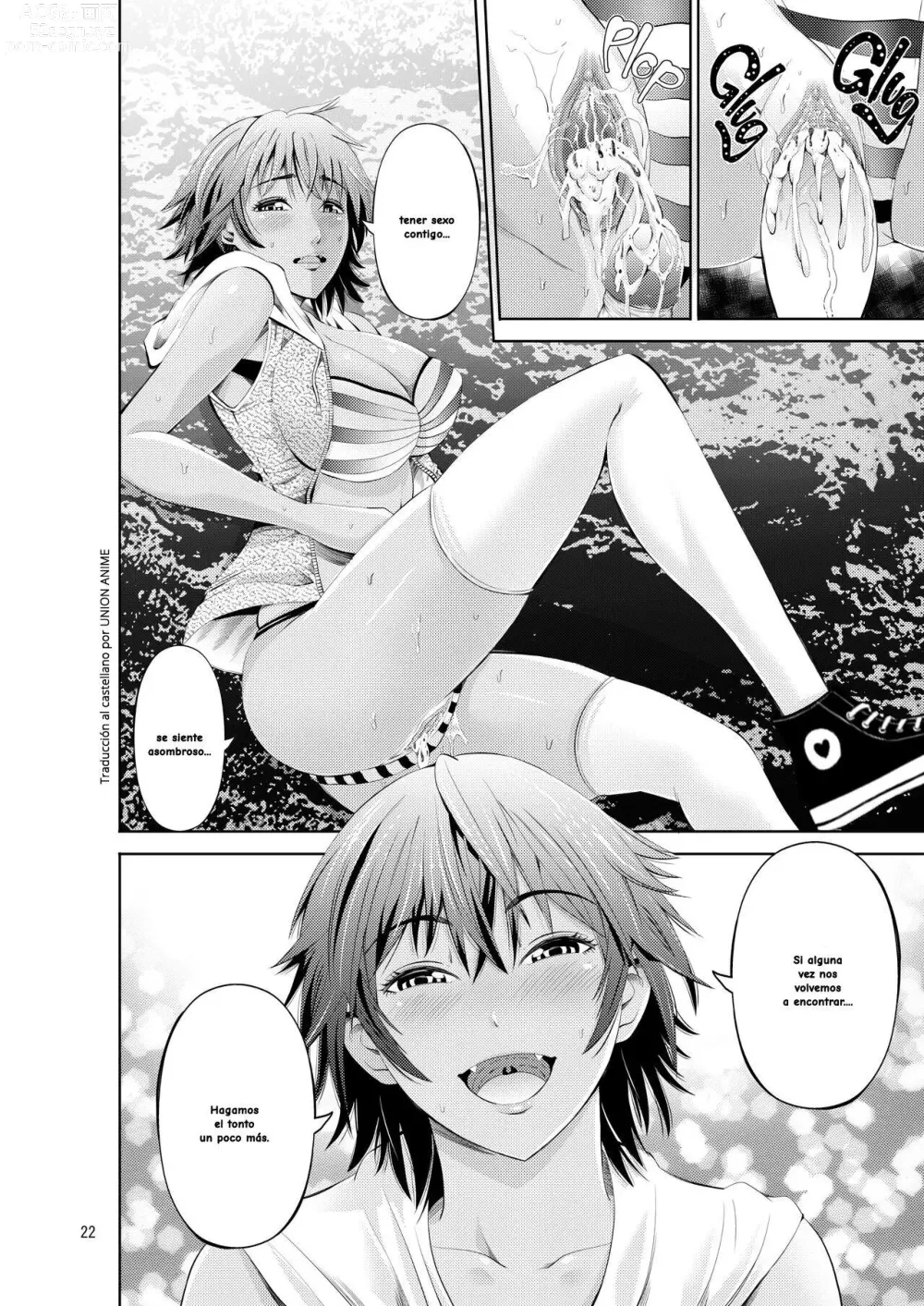 Page 23 of doujinshi My Summer Paradise: Fucking a Beach Girl Behind My Girlfriend's Back (decensored)