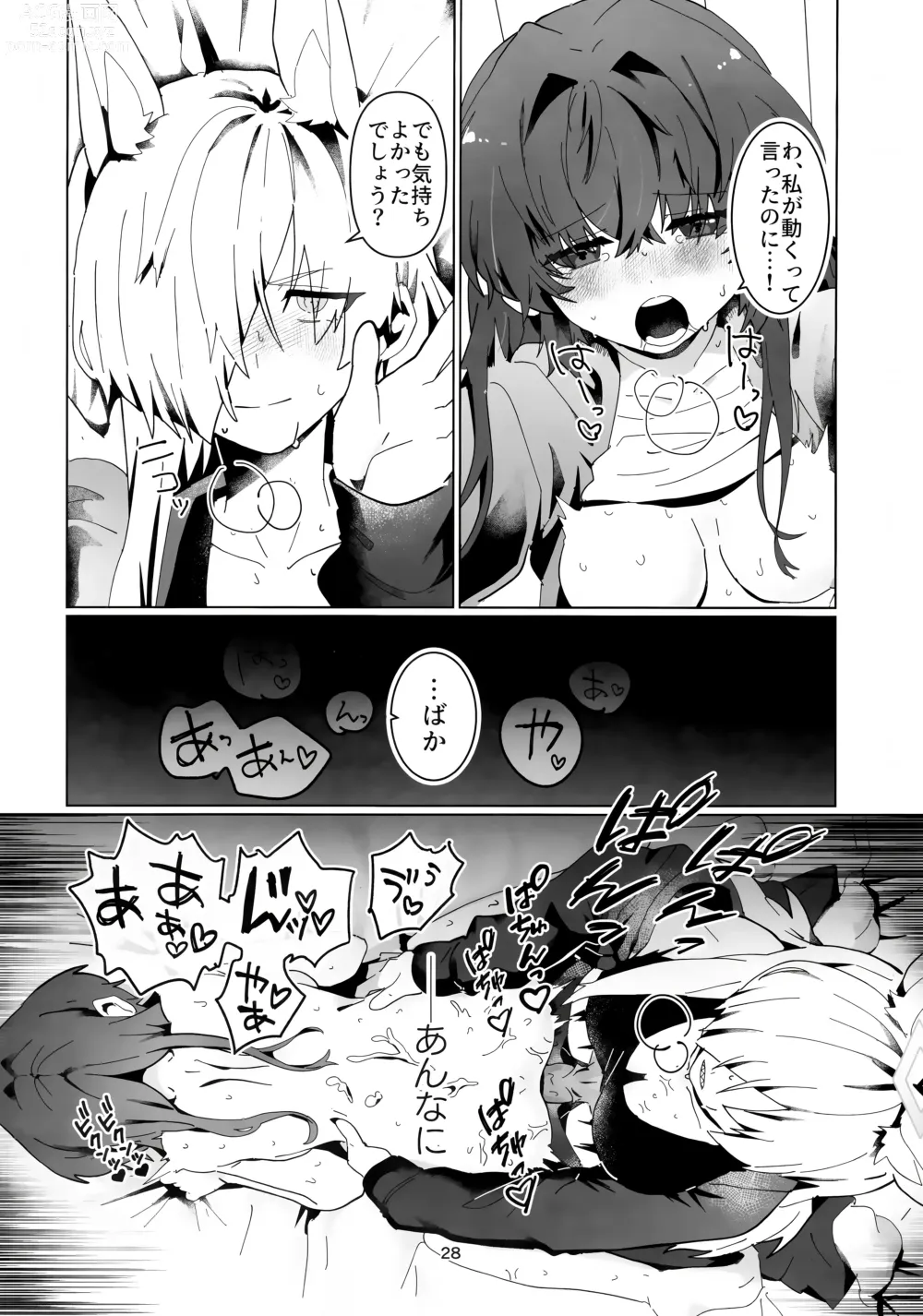 Page 27 of doujinshi Sensei o Hayaku Dake!