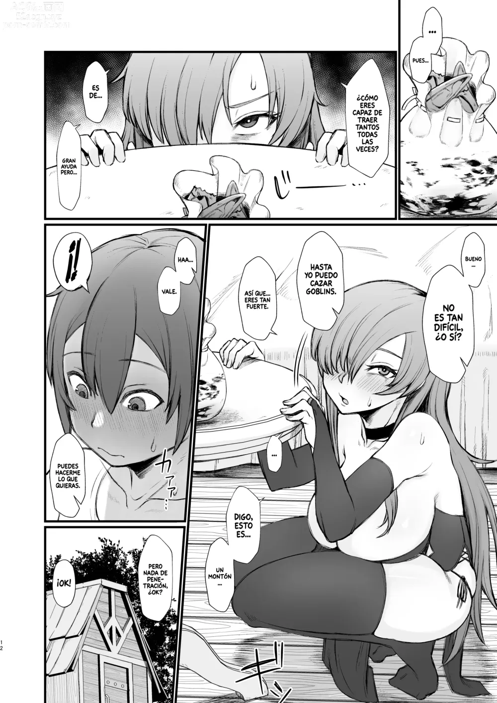 Page 12 of doujinshi Isekai no Onnatachi Soushuuhen