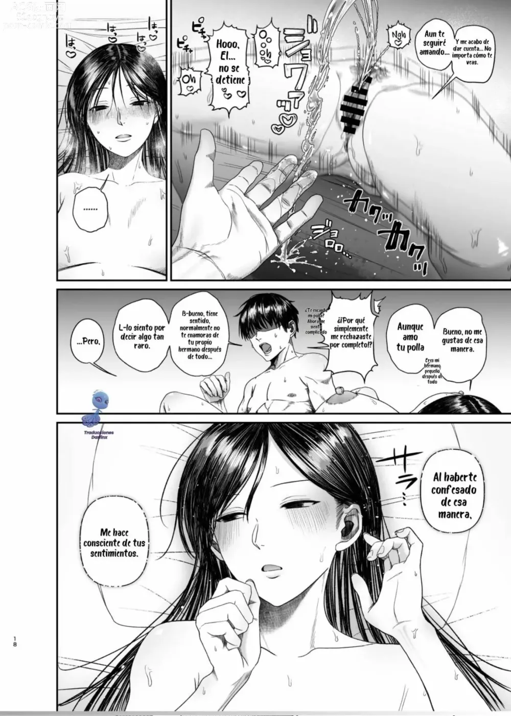 Page 18 of doujinshi El resultado de un encuentro entre el hermano menor y su hermana mayor con deseos de follar