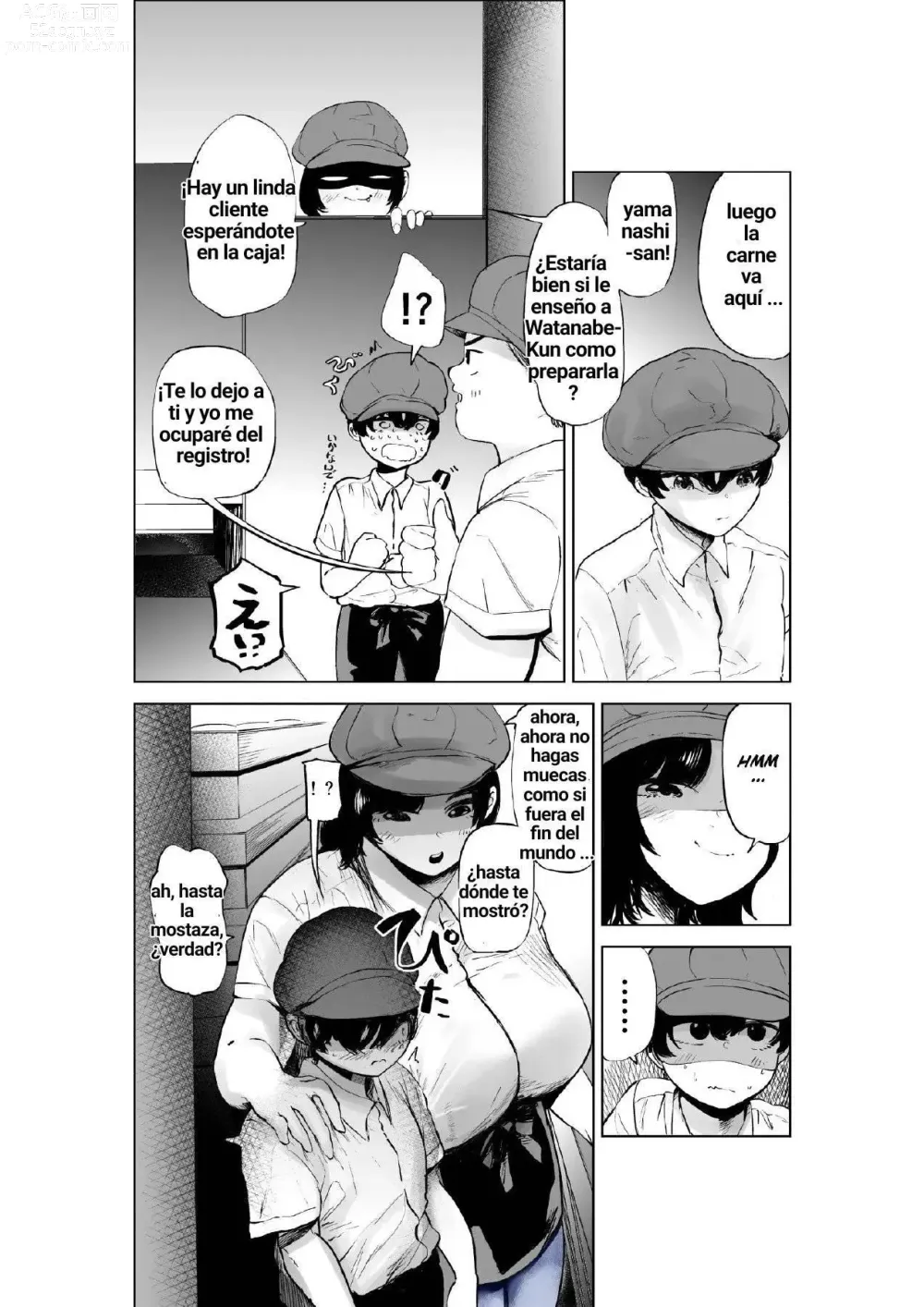 Page 8 of doujinshi Sekkyokuteki na Beit no Senpai no Hanashi