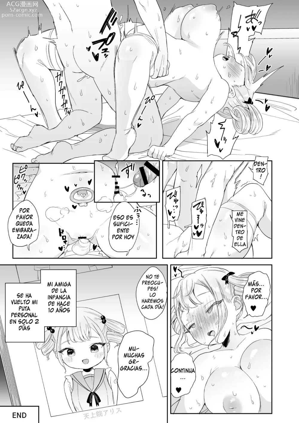 Page 23 of doujinshi Muchi na Ojou-sama o Suki Houdai Suru Hon