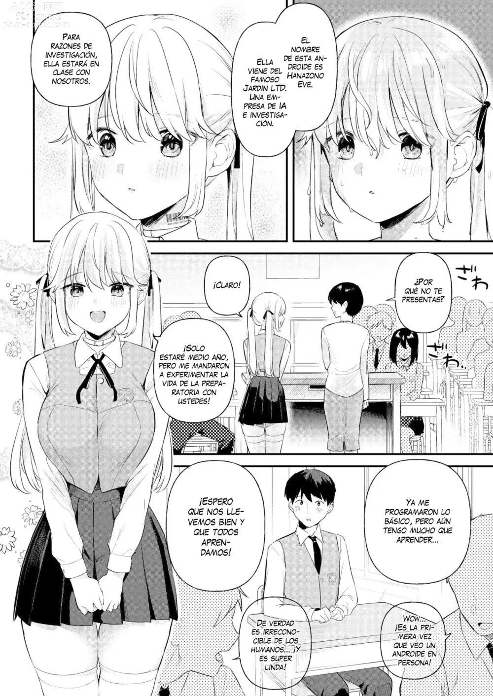 Page 3 of doujinshi Doll Muchi na Jinzou Otome-tachi -Eve Hen-