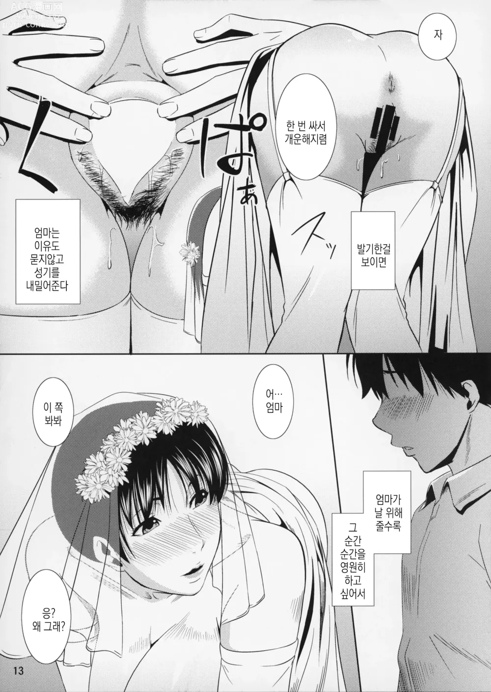 Page 14 of doujinshi 모혈을 파다 12-2