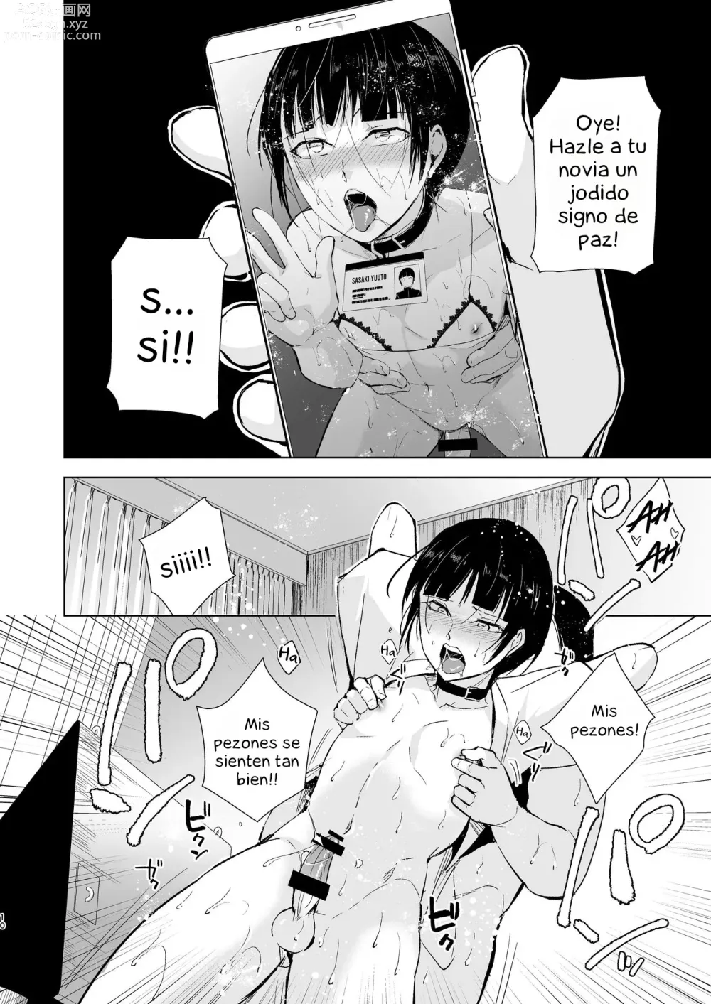 Page 11 of doujinshi Kyuudou Danshi 5 ~Bukatsu no Senpai ni Hamerarete Papa Katsu Assen, Kanojo mo Sutete Mesu ni Ochichaimashita~