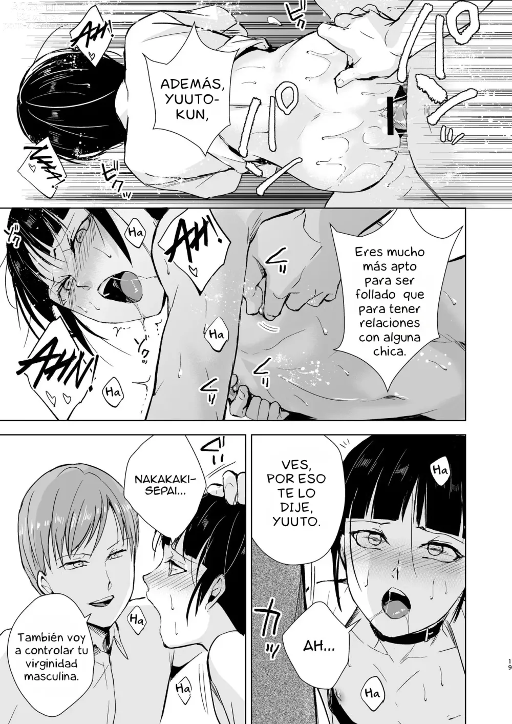 Page 20 of doujinshi Kyuudou Danshi 5 ~Bukatsu no Senpai ni Hamerarete Papa Katsu Assen, Kanojo mo Sutete Mesu ni Ochichaimashita~